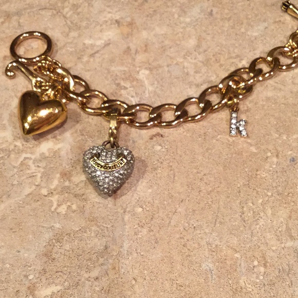Juicy Couture Jewelry - Juicy Couture Bracelet with 3 JC Charms